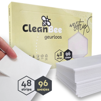 Cleanbee wasmiddelstrips - Geurloos