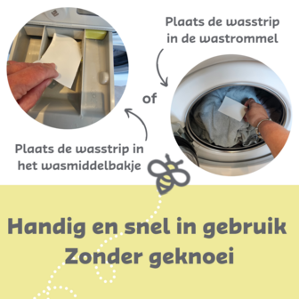 Cleanbee wasmiddelstrips - Geurloos