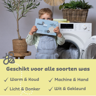 Cleanbee wasmiddelstrips - Geurloos