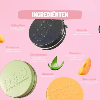 Deodorant cr&egrave;me - Mango Papaja