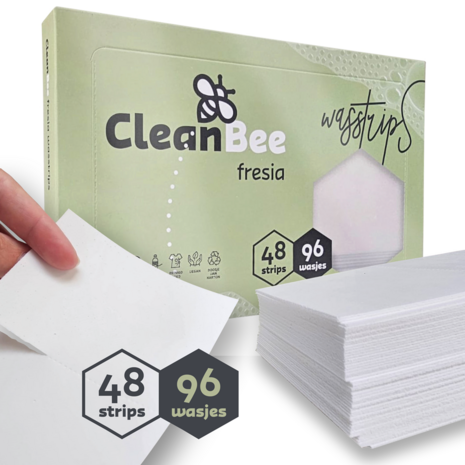 Cleanbee wasmiddelstrips - Fresia