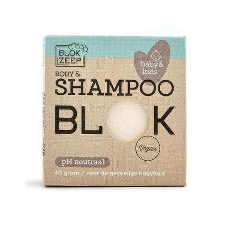 Baby shampoo & body bar in 1