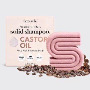 Kitsch Shampoo bar - Castor oil