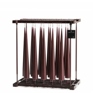 Cone Candle - Aubergine