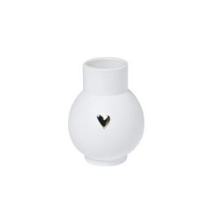 Räder Mini-Ballvase Heart Gold