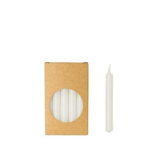 Rustik Lys Potloodkaarsjes 1.2x10CM - Wit