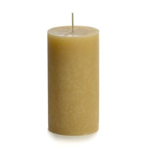 Rustik Lys Rustieke kaars 7x13.5CM - Honey