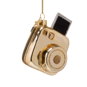 Vondels Ornament instant photo camera H9.5cm