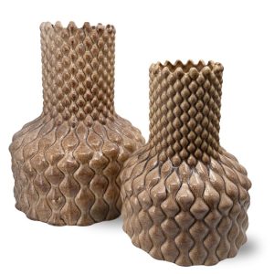 Peri Living Diamond Vaas Beige L